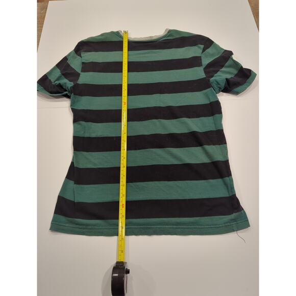 Wizarding World Of Harry Potter Universal Slytherin 07 Striped Men's Small Shirt - Picture 6 of 6